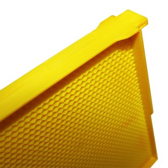 Celoplastový rámik rm 39x24 - termoplast - žltý